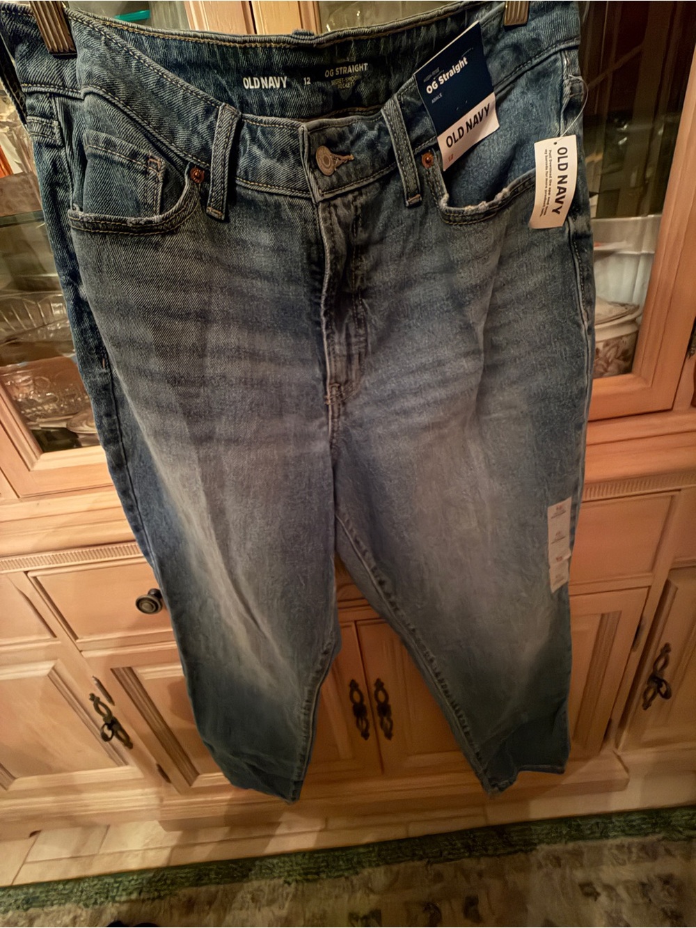 Old Navy OG Straight - Size 12 - Medium Wash